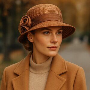 Vintage Betmar New York Straw Hat – Quiet Luxury Autumn Edit – Timeless Boutique